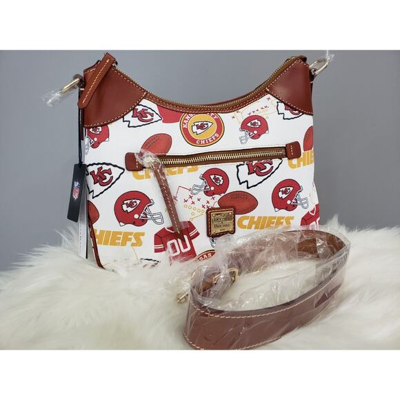 NEW Swiftie Kansas City Chiefs Dooney‎ Bourke Purse BOHO Taylor Swift NFL Team - Picture 1 of 10
